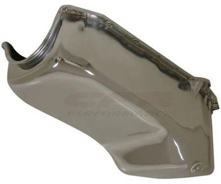 CFR Performance Steel Oil Pan - Fits 1955-1979 Chevy SB 262-267-283-305-327-350-400 - Stock 4-Quart HZ-9005