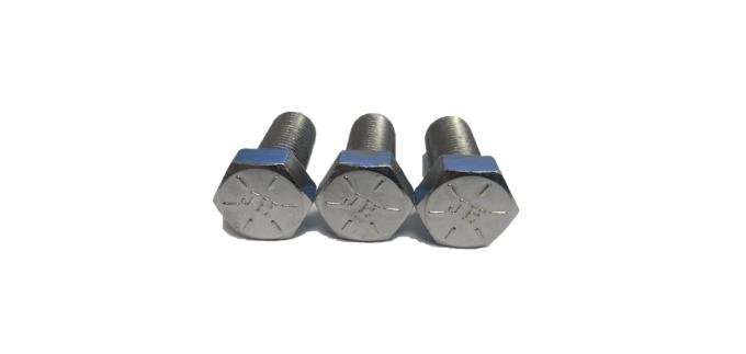 CFR Performance 1955-2007 Chevrolet Small Block Crank Pulley-Lower Pulley Bolt Kit (7/16"-20 x 1") - Chrome HZ-9925-C