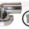 CFR Performance 1955-2027 Chevrolet Chevy Small Block-Big Block Aluminum 90 Degree Swivel Water Neck HZ-6014