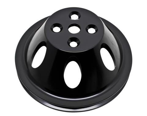 CFR Performance 1965-2000 Chevrolet Chevy Big Block Machined Aluminum Water Pump Pulley - 1 Groove (Short) HZ-8840