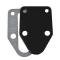CFR Performance 1957-2007 Chevrolet Steel Chevy SB Fuel Pump Block Off Plate HZ-2057