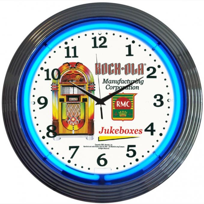 Neonetics Neon Clocks, Rock-Ola Jukebox Neon Clock