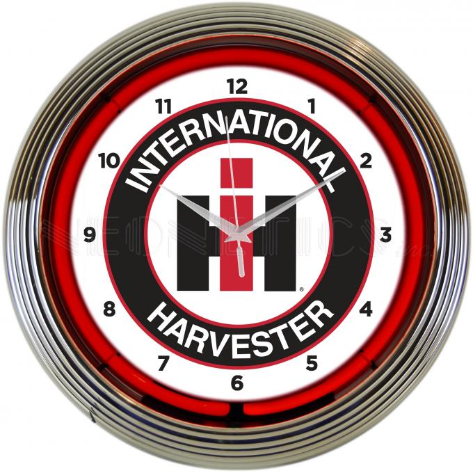 Neonetics Neon Clocks, International Harvester Neon Clock