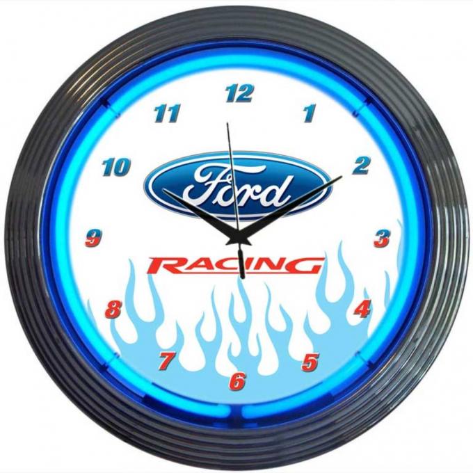 Neonetics Neon Clocks, Ford Racing Neon Clock