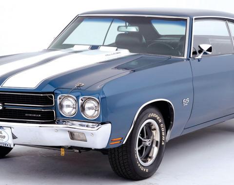 RestoParts Tape/Stencil Kit - 1970-72 El Camino/Chevelle Super Sport Hood Only 269118