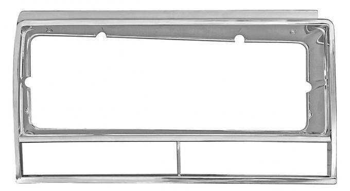 RestoParts Headlamp Bezels, 1982-88 El Camino/1982-83 Malibu, Right Hand KR20073-RH