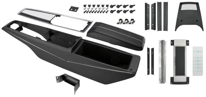 RestoParts Console, KIT, 1969 Chevelle/El Camino, Turbo Hydramatic, Unassembled C6872KUNAS