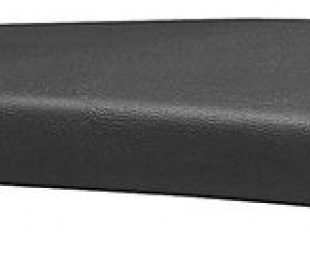 RestoParts Dash Pad, Original Foam Molded-Vinyl Wrapped, 1968-69 Chevelle/El Camino, Black PD00089BK