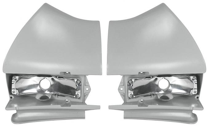RestoParts Extension/Housing, Rear Quarter/Tail Lamp, 1968 Chevelle, Pair CH27193-PR