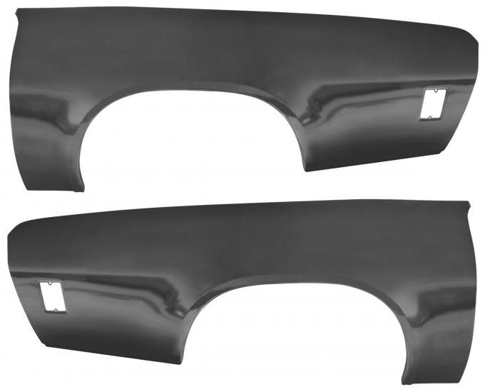 RestoParts Quarter Panel, 197377 Chevelle, Pair 1667100PR Chevelle