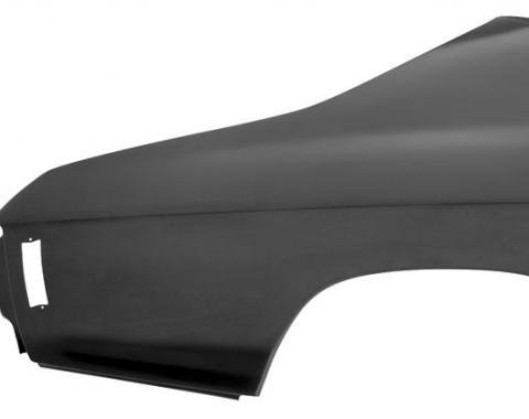 RestoParts Quarter Panel, 70-72 Chevelle, Coupe, Complete, Right Hand KM02006-RH