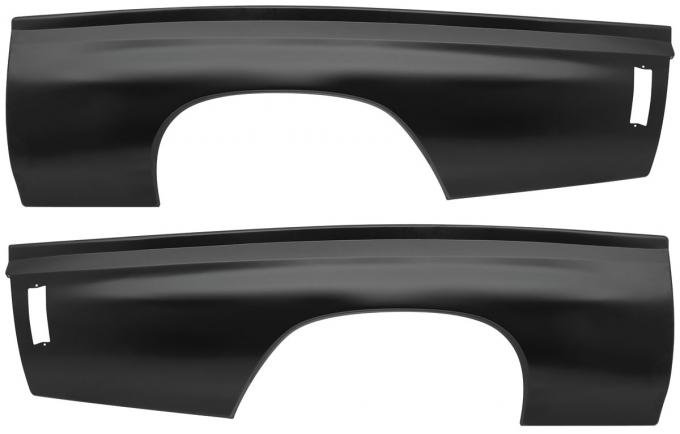 RestoParts Quarter Panel, 1970-72 Chevelle, 75" Long X 20" High, Pair 0815130-PR