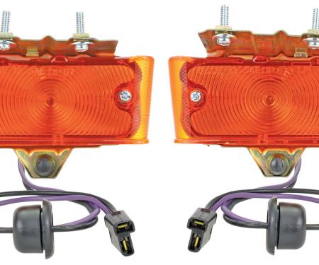 RestoParts Assembly, Park Lamp, 1967 Chevelle/El Camino, Pair KM02064-PR