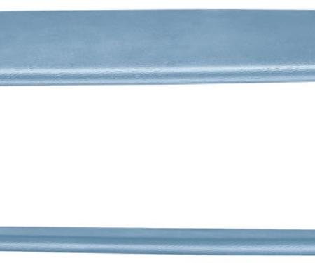 RestoParts Dash Pad, Original Foam Molded-Vinyl Wrapped, 1964 Cutlass, Light Blue CPAD064LB