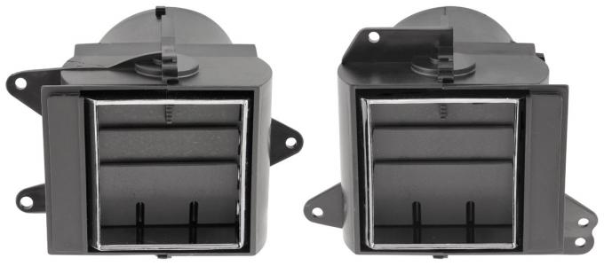 RestoParts Deflector/Tube Assembly, 1971-72 Chevelle/El Camino/Monte Carlo, Pair, w/o A/C CH26361