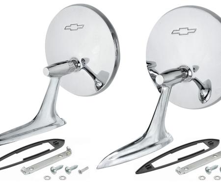RestoParts Mirror, Outside 1964-65 Chevelle/El Camino Bowtie Pair PPR1103-PR