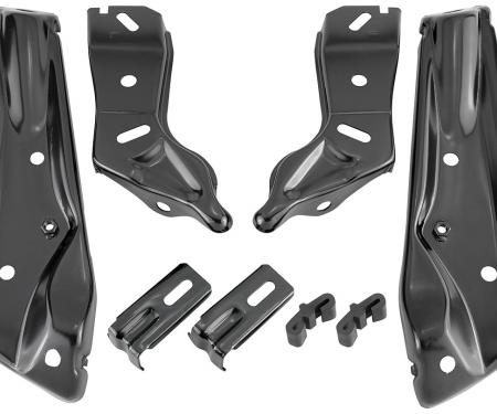 RestoParts Bumper Brackets, Front, 1971-72 Chevelle/El Camino CH24894