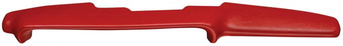 RestoParts Dash Pad, Original Foam Molded-Vinyl Wrapped, 1966 GTO/LeMans/Tempest, Red PD85103RD