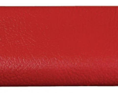 RestoParts Pad, Armrest (front, Interior) 1965-67 "A" Body, Catalina (LH or RH), Red ARP0001RD