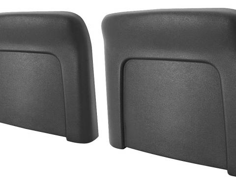 RestoParts Seatback, 1967-68 GM A Body/1969-72 GM Full Size, Bucket, Pair, Black CHV1001BK