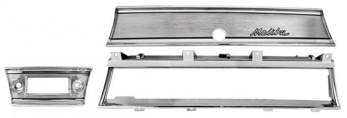 RestoParts Dash chrome Kit, 1967 El Camino & Malibu CH2238