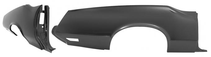 RestoParts Quarter Panel, 70-72 Cutlass, Supreme, 442 conv. complete, Right Hand C230062-RH