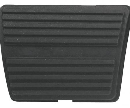 RestoParts Pad, Pedal, 1964-72 GM "A" Body, Brake/Clutch, 4 Speed, Drum PZ00013