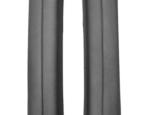 RestoParts Pillar Pads, Interior Molded 1968-69 A-Body Coupe, Black PXM1501BK