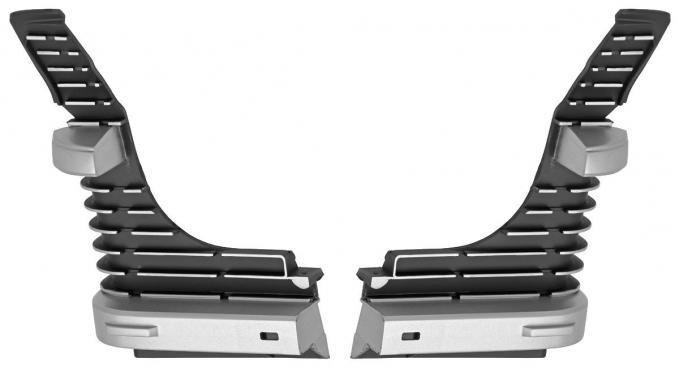 RestoParts Grille Extension, 69 Chevelle/El Camino, Malibu, Repro, Pair CH25316