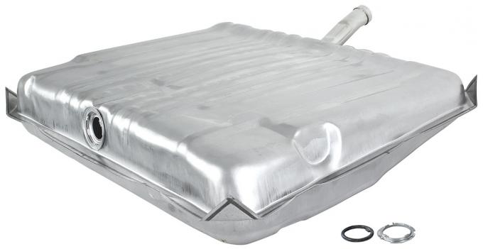 RestoParts Fuel Tank, 20-Gallon, 1966-67 Cutlass, 2-Vent, w/Neck, Galvanized Steel C241893GV