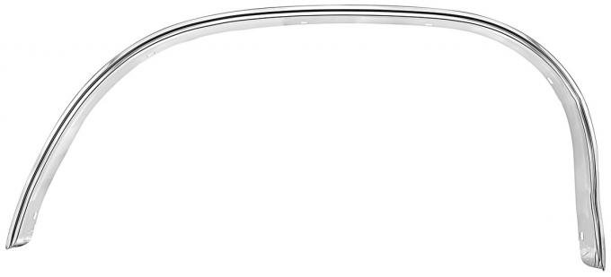 RestoParts Molding, Wheel Opening, 1966 El Camino, Rear, Right Hand PZ00153-RH