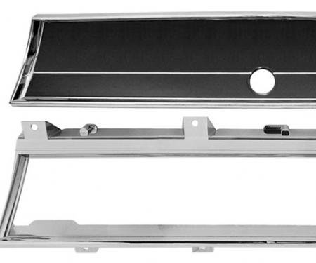 RestoParts Dash Chrome Kit, 1966 Malibu & El Camino CH2236