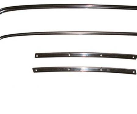 RestoParts Weatherstrip Channel, Roofrail, 1964-65 Chevelle Coupe CH31939