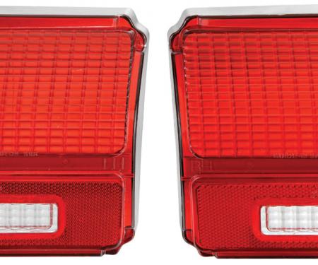 thumbnail image 2 of 1971 Chevelle Malibu SS Rear Tail Light Back Up Lens Set - G-KINGS Replacement, Pair 2 of 6