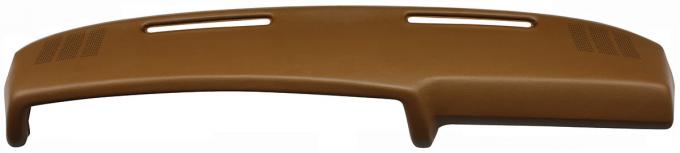 RestoParts Dash Pad, Foam-Vinyl Wrap, 1970-72 Chevelle/El Camino/Monte Carlo, Stereo, Dark Saddle PD00090DS