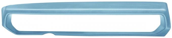 RestoParts Dash Pad, Original Foam Molded-Vinyl Wrapped, 1966-67 Cutlass, Light Blue C2455LB