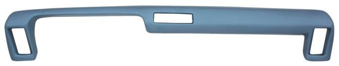 RestoParts Dash Pad, Original Foam Molded-Vinyl Wrapped, 1968 GTO/LeMans/Tempest, w/AC, Teal Blue PD92101TB