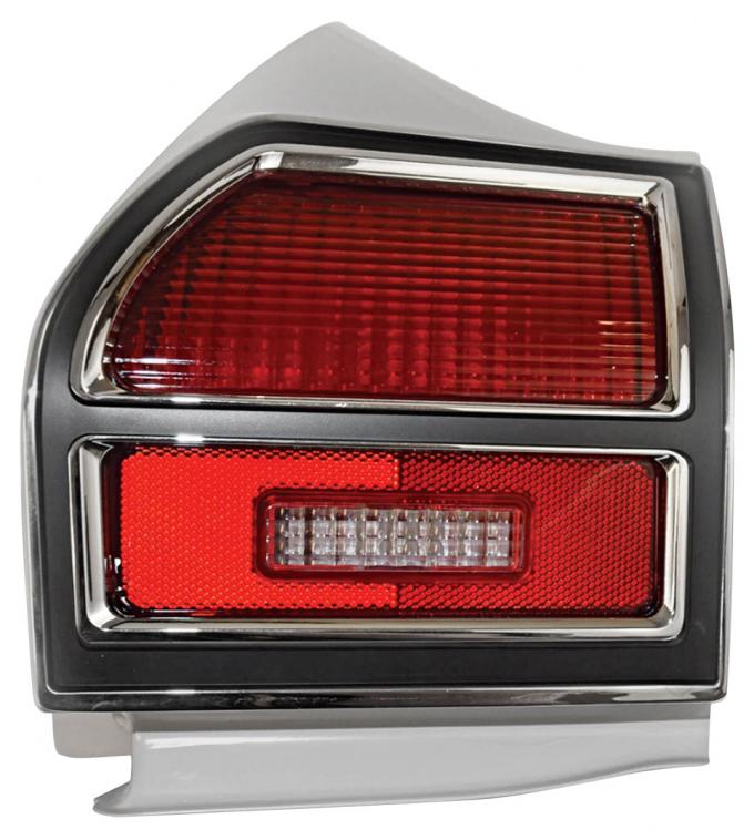 RestoParts Tail Lamp Assembly, 1969 Chevelle, exc. Wagon/El Camino, Driver Side CH33424LH