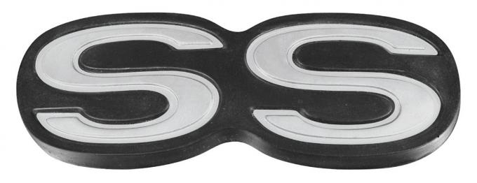 RestoParts Emblem, Bumper, SS, 1971-72 Chevelle CHV4755