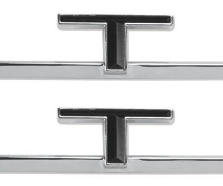 RestoParts Emblem, Quarter Panel, 1964-67 GTO, Pair 1K0041