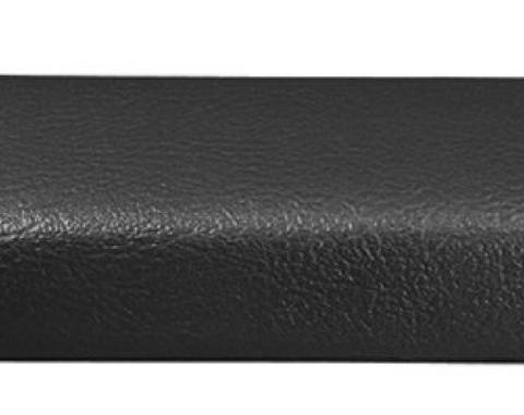 RestoParts Pad, Armrest (front, Interior) 1968-72 "A" Body, Catalina, LH, Black ARP0008BK