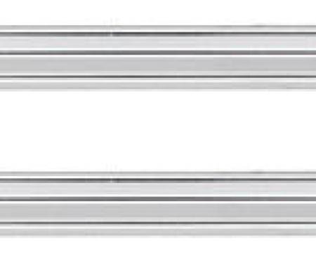 RestoParts Chrome Trim, Rear Panel, 1968 Chevelle Coupe DP00026