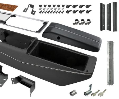 RestoParts Console, KIT, 1971-72 Monte Carlo, Turbo Hydramatic, w/Shifter, Unassembled S6872NUNAS