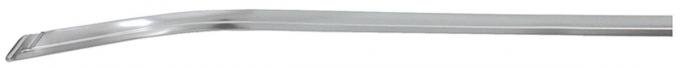 RestoParts Molding, Rear Window Reveal, 1978-87 El Camino, Lower, Aluminum, Left Hand KM01015-LH