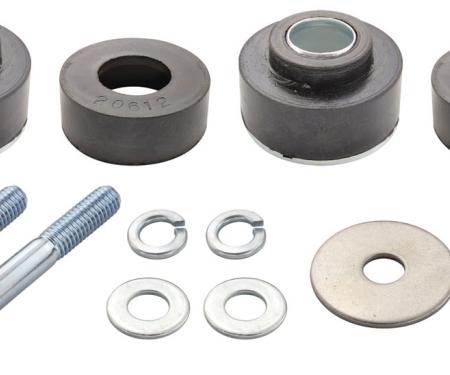 RestoParts Bushing Kit, Body, 1968-72 GM A Body, 4 Bushing Supplement, w/Hardware SB519K