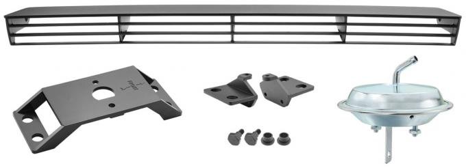 RestoParts Hood Cowl Door Kit, 1970-72 Chevelle/El Camino, SS, Cowl Induction, W/Actuator KCI503