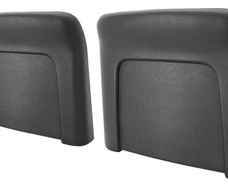 RestoParts Seatback, 1967-68 GM A Body/1969-72 GM Full Size, Bucket, Pair, Black CHV1001BK