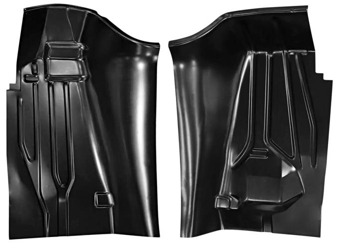 RestoParts Floor Pan Patch, 1978-88 G-Body, Pair, Front L241501-PRFT