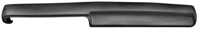 RestoParts Dash Pad, Original Foam Molded-Vinyl Wrapped, 1968-69 Skylark, w/o AC, Black SDP6802BK