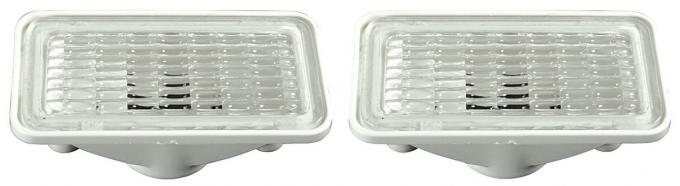 RestoParts Marker Lamp, Front Fender, 1968-69 Skylark/Riviera/Chevelle/El Camino, Pair PZ00286-PR